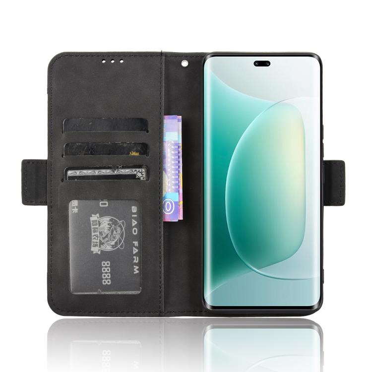 For Honor 300 Pro 5G / 300 Ultra 5G Skin Feel Calf Texture Card Slots Leather Phone Case