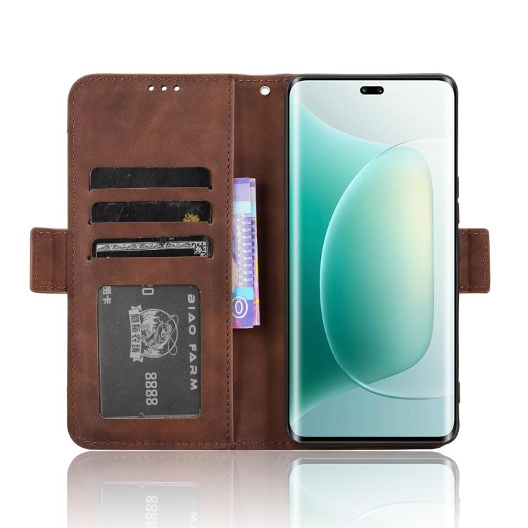 For Honor 300 Pro 5G / 300 Ultra 5G Skin Feel Calf Texture Card Slots Leather Phone Case