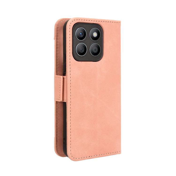 For Honor X8c 4G Skin Feel Calf Texture Card Slots Leather Phone Case