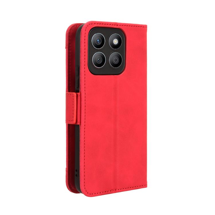 For Honor X8c 4G Skin Feel Calf Texture Card Slots Leather Phone Case