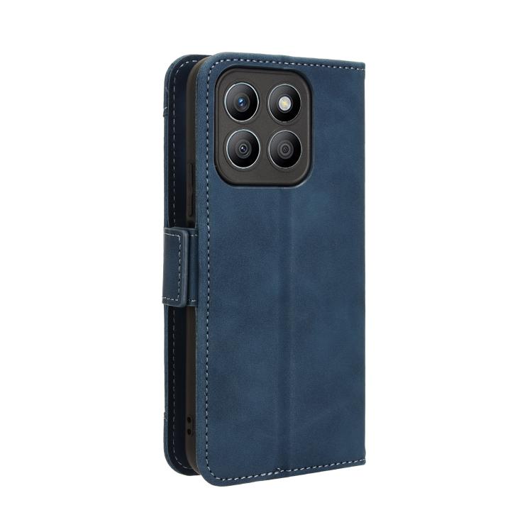 For Honor X8c 4G Skin Feel Calf Texture Card Slots Leather Phone Case