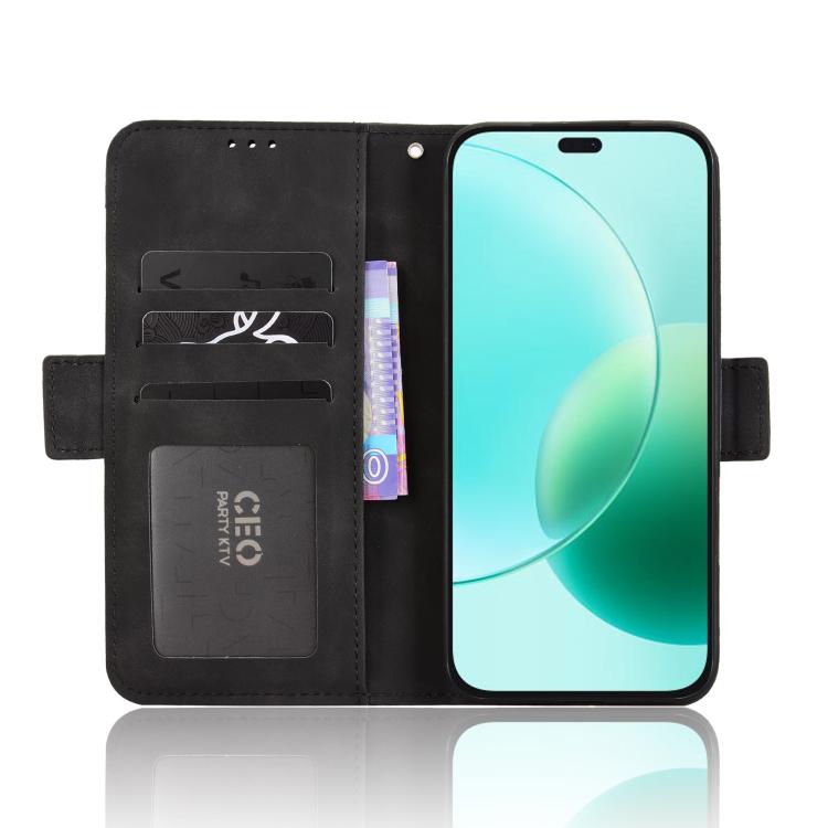 For Honor 400 Lite Global Skin Feel Calf Texture Card Slots Leather Phone Case