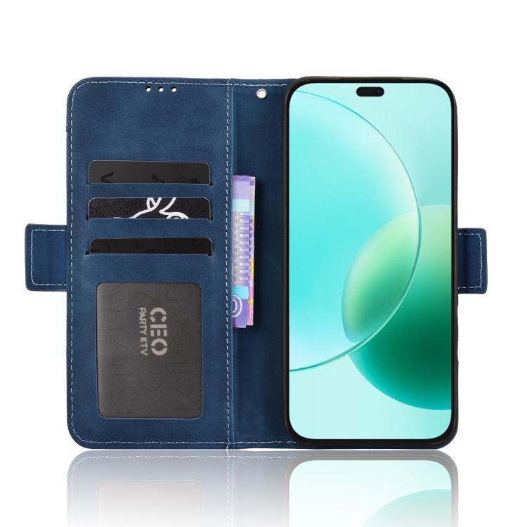 For Honor 400 Lite Global Skin Feel Calf Texture Card Slots Leather Phone Case