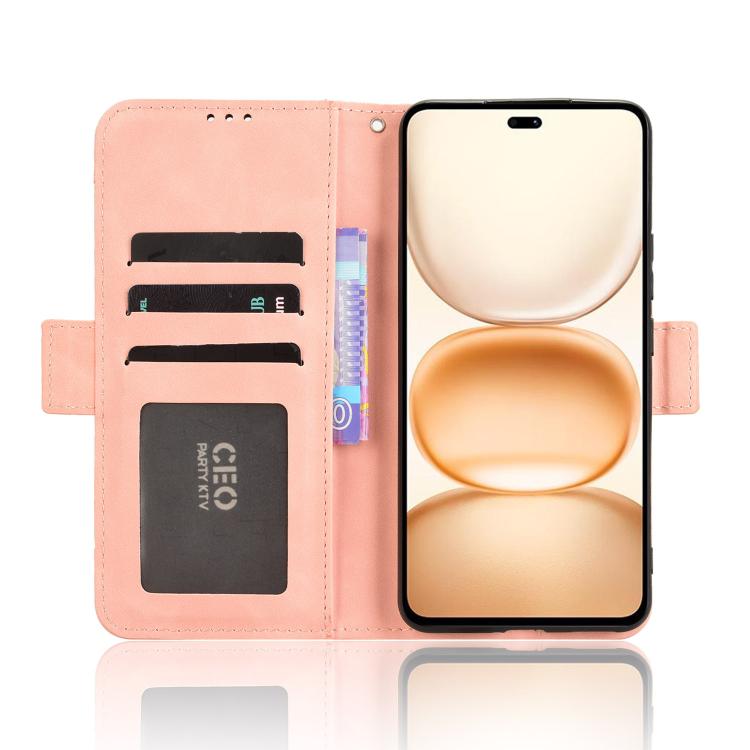 For Honor Power 5G Skin Feel Calf Texture Card Slots Leather Phone Case