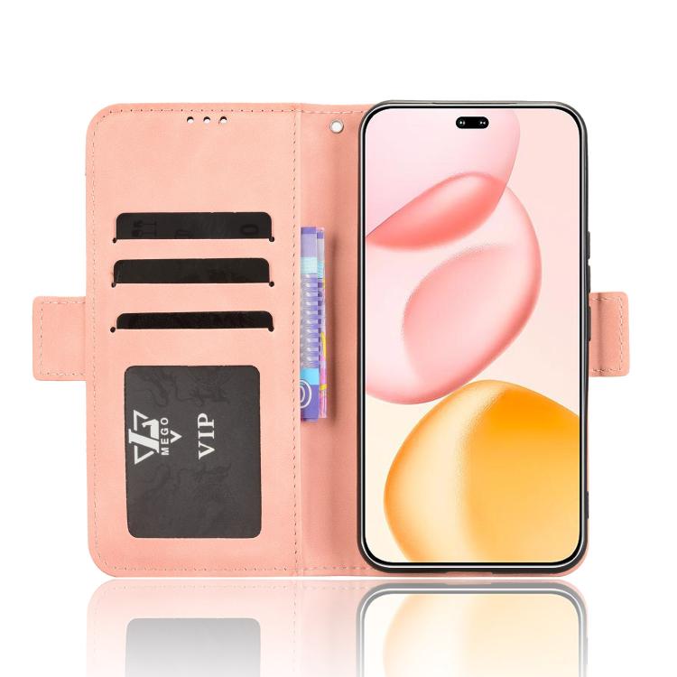 For Honor 400 Pro Global 160.8mm Skin Feel Calf Texture Card Slots Leather Phone Case