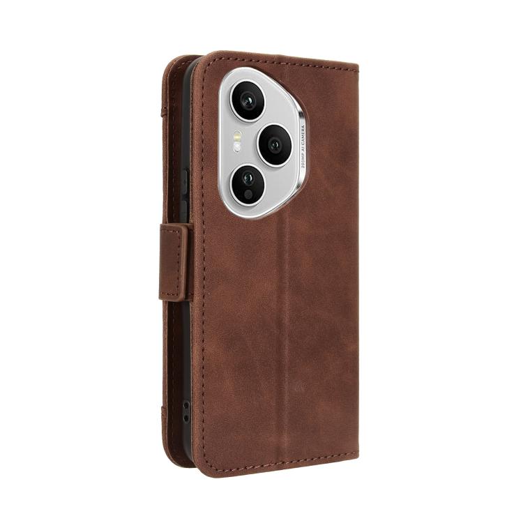 For Honor 400 Pro Global 160.8mm Skin Feel Calf Texture Card Slots Leather Phone Case