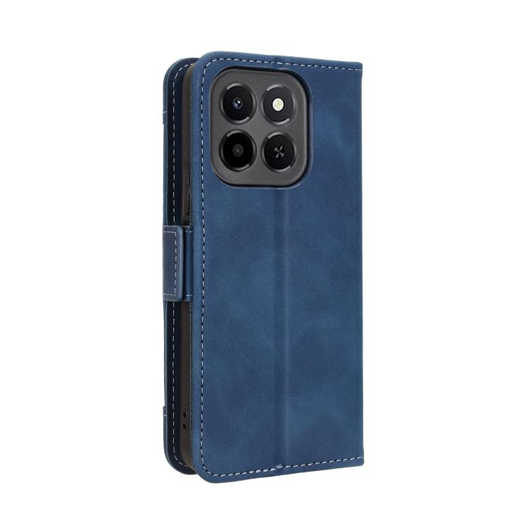 For Honor X6c 4G Skin Feel Calf Texture Card Slots Leather Phone Case
