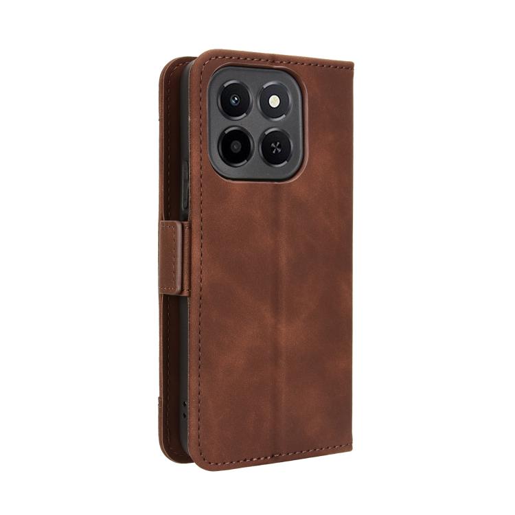 For Honor X6c 4G Skin Feel Calf Texture Card Slots Leather Phone Case
