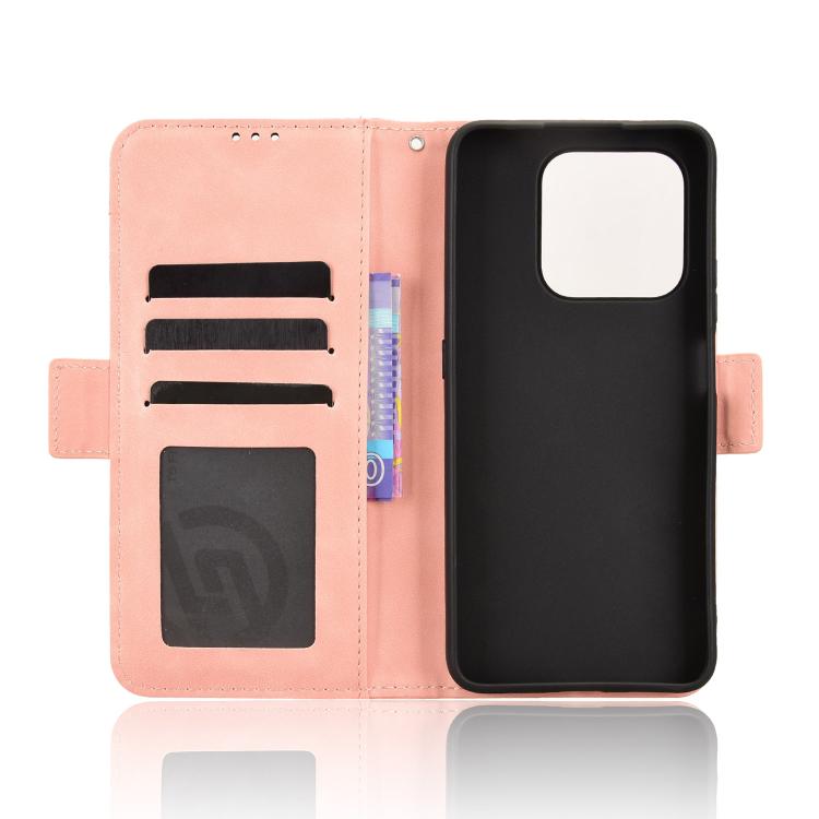 For Honor 400 Smart 5G Skin Feel Calf Texture Card Slots Leather Phone Case