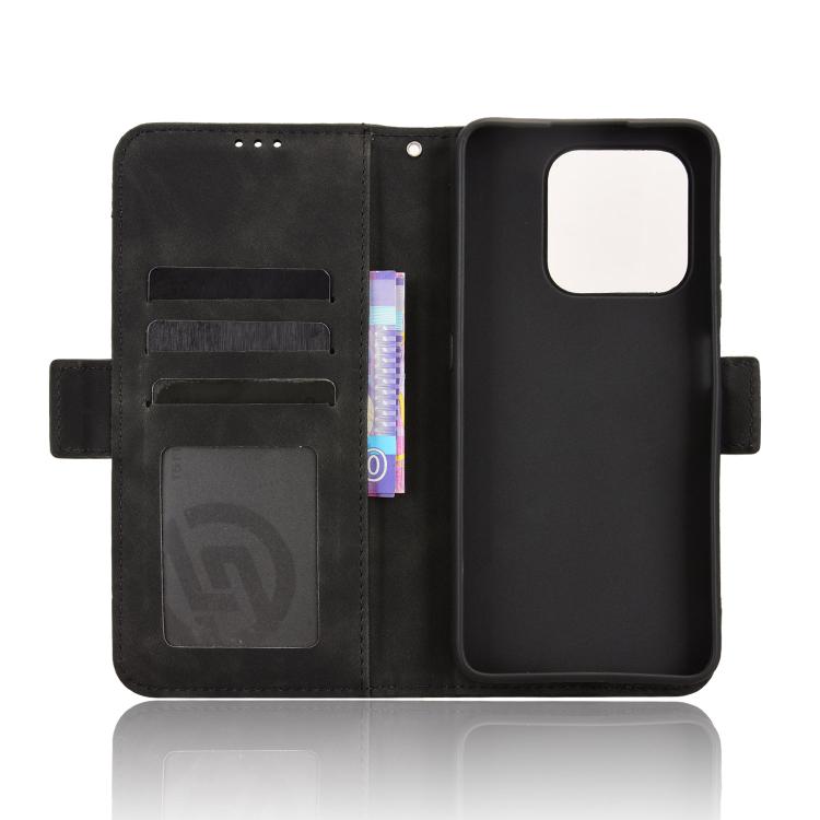 For Honor 400 Smart 5G Skin Feel Calf Texture Card Slots Leather Phone Case