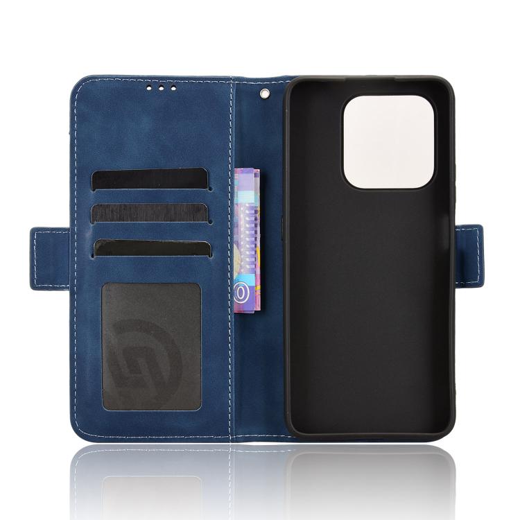 For Honor 400 Smart 5G Skin Feel Calf Texture Card Slots Leather Phone Case