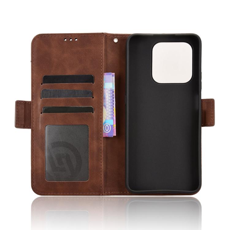 For Honor 400 Smart 5G Skin Feel Calf Texture Card Slots Leather Phone Case