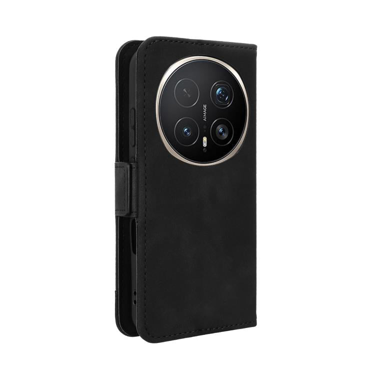For Honor Magic8 Pro Skin Feel Calf Texture Card Slots Leather Phone Case