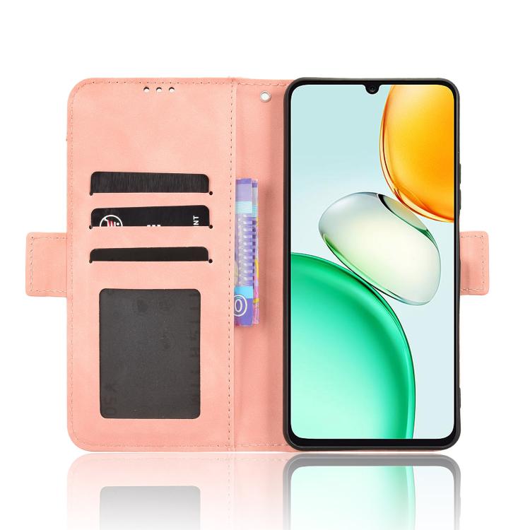 For Honor Play10 4G Skin Feel Calf Texture Card Slots Leather Phone Case