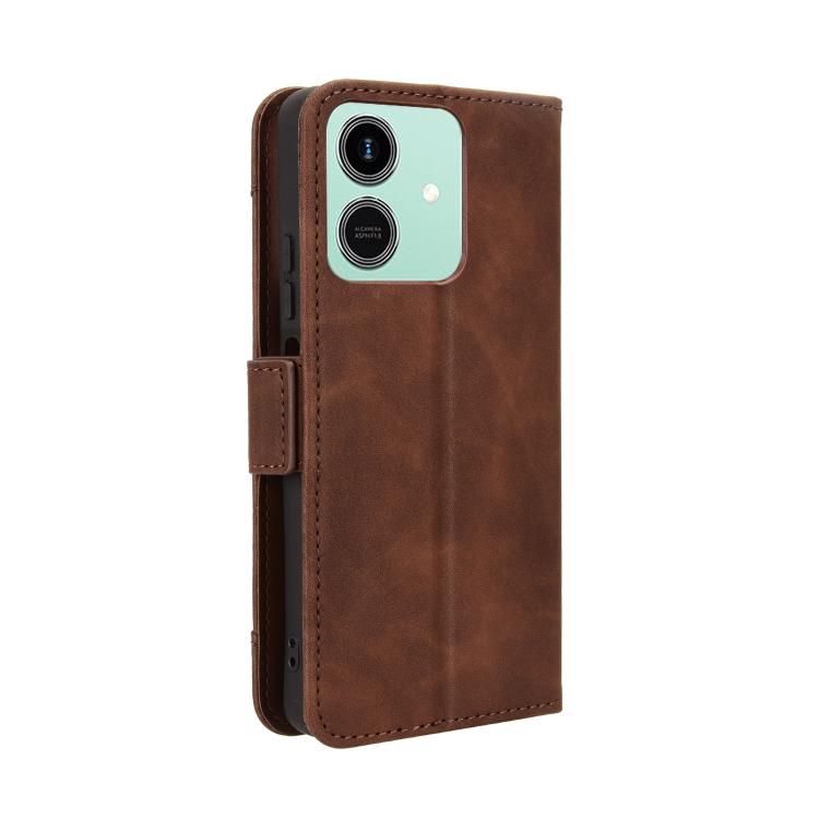 For Honor Play10 4G Skin Feel Calf Texture Card Slots Leather Phone Case