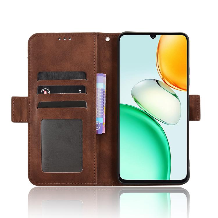 For Honor Play10 4G Skin Feel Calf Texture Card Slots Leather Phone Case