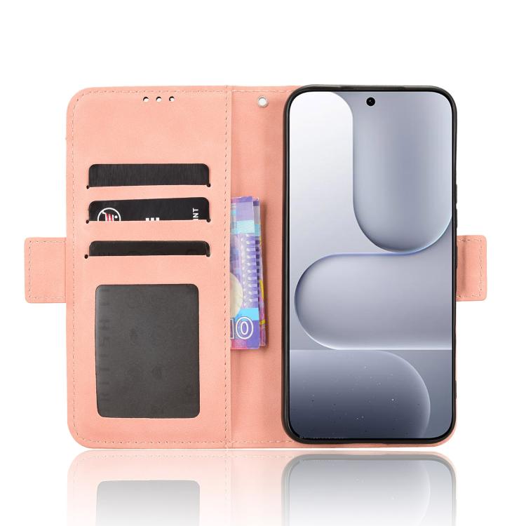 For Honor 500 Global 155.8mm Skin Feel Calf Texture Card Slots Leather Phone Case