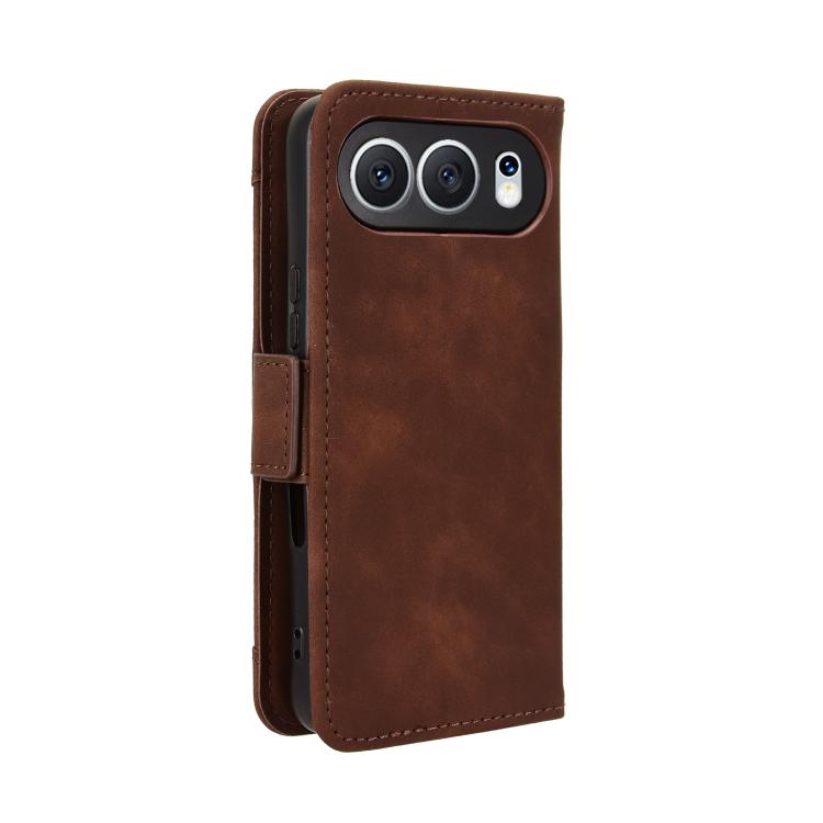 For Honor 500 Global 155.8mm Skin Feel Calf Texture Card Slots Leather Phone Case