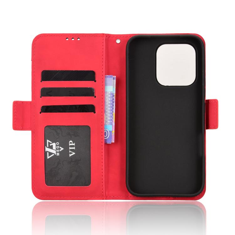 For Honor 600 Lite Global Skin Feel Calf Texture Card Slots Leather Phone Case