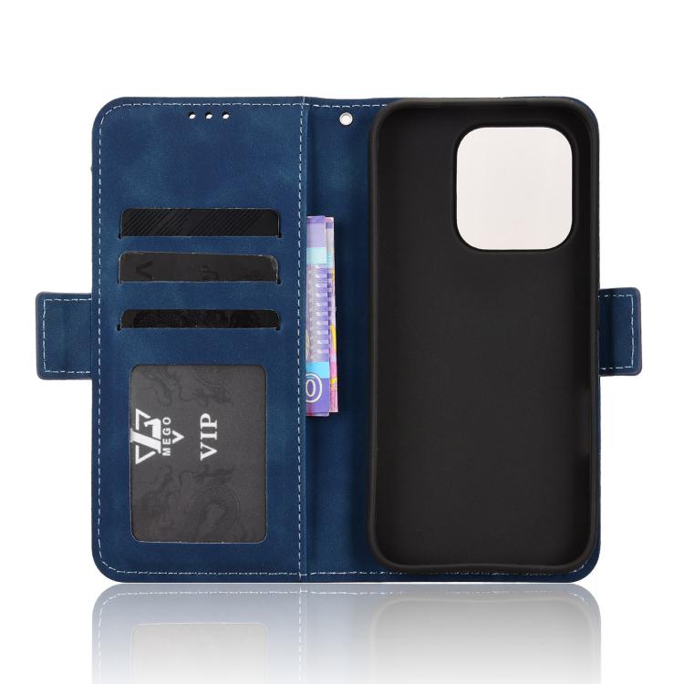 For Honor 600 Lite Global Skin Feel Calf Texture Card Slots Leather Phone Case