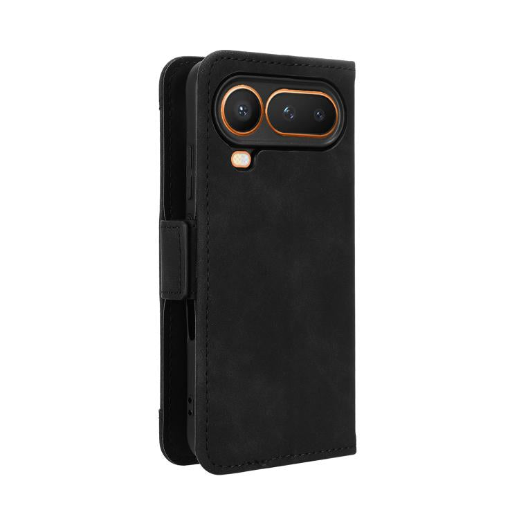 For Honor Magic8 Pro Air 5G Skin Feel Calf Texture Card Slots Leather Phone Case