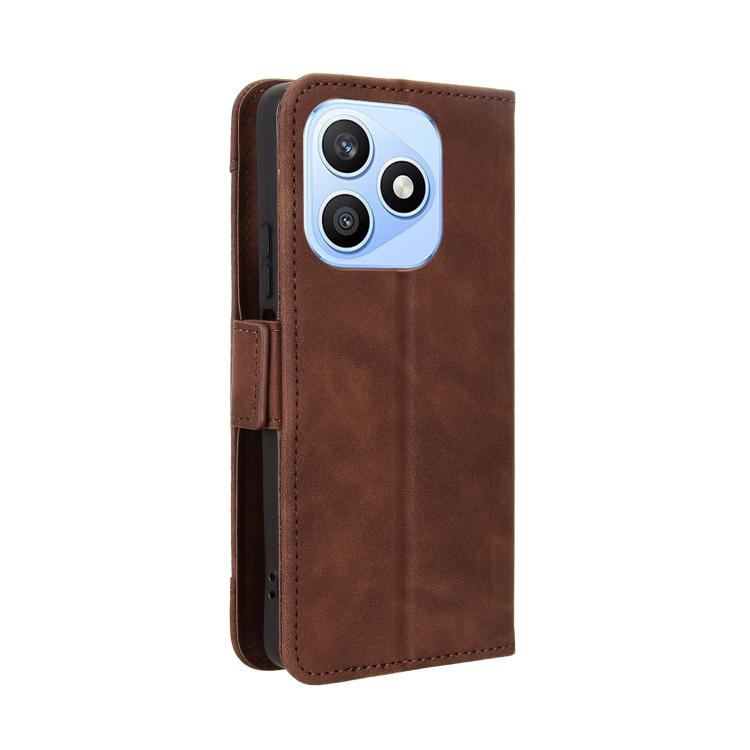For Honor X8d 4G Skin Feel Calf Texture Card Slots Leather Phone Case