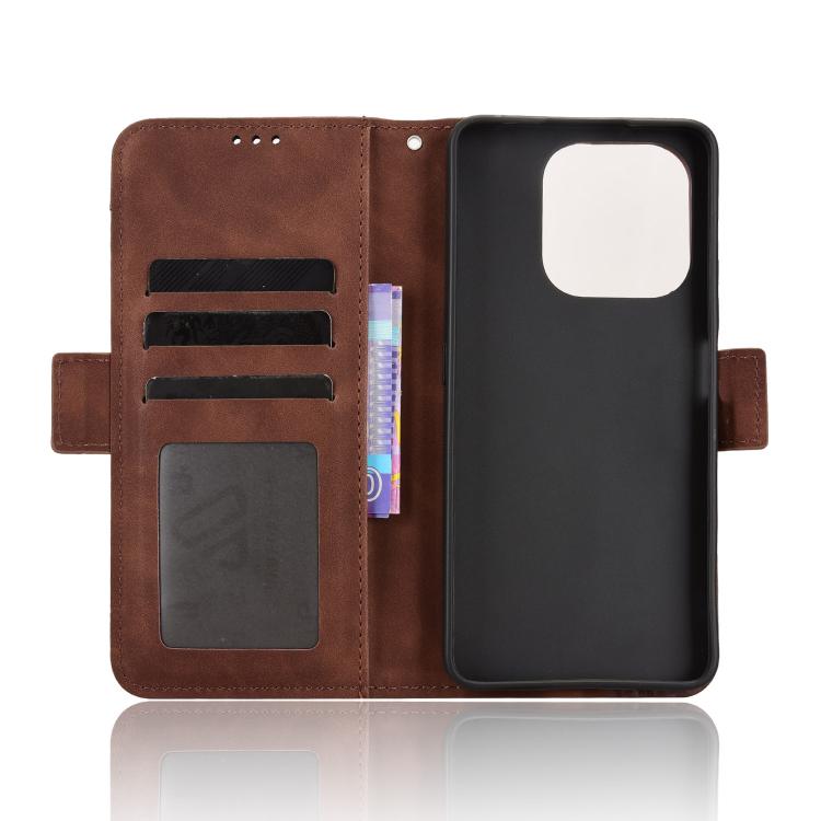 For Honor X8d 4G Skin Feel Calf Texture Card Slots Leather Phone Case