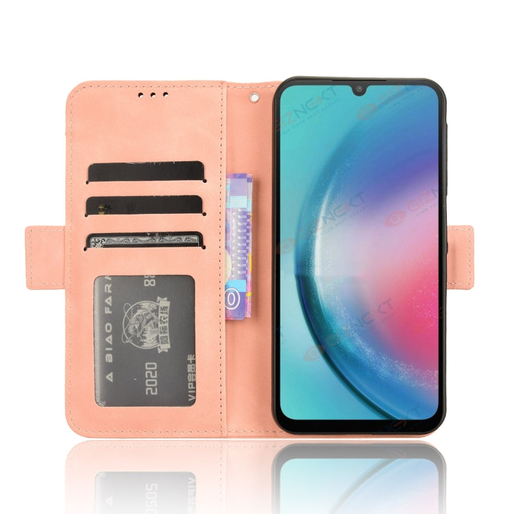 For Samsung Galaxy C55 / M55 5G Skin Feel Calf Texture Card Slots Leather Phone Case
