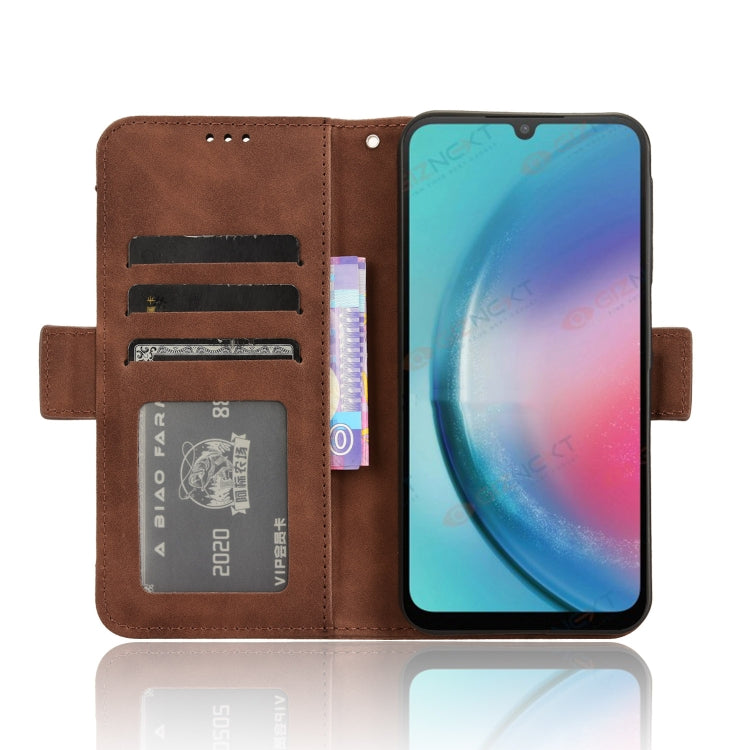 For Samsung Galaxy C55 / M55 5G Skin Feel Calf Texture Card Slots Leather Phone Case