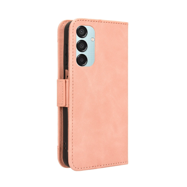 For Samsung Galaxy F15 / M15 5G Skin Feel Calf Texture Card Slots Leather Phone Case