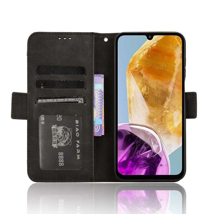 For Samsung Galaxy F15 / M15 5G Skin Feel Calf Texture Card Slots Leather Phone Case