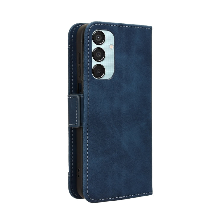 For Samsung Galaxy F15 / M15 5G Skin Feel Calf Texture Card Slots Leather Phone Case