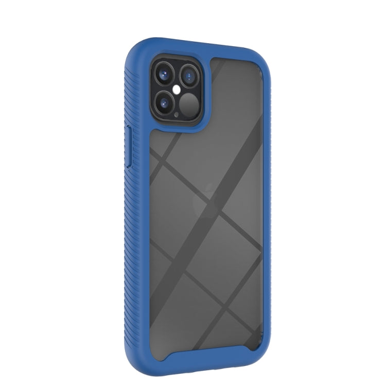 For iPhone 12 / 12 Pro Starry Sky Solid Color Series Shockproof PC + TPU Protective Case