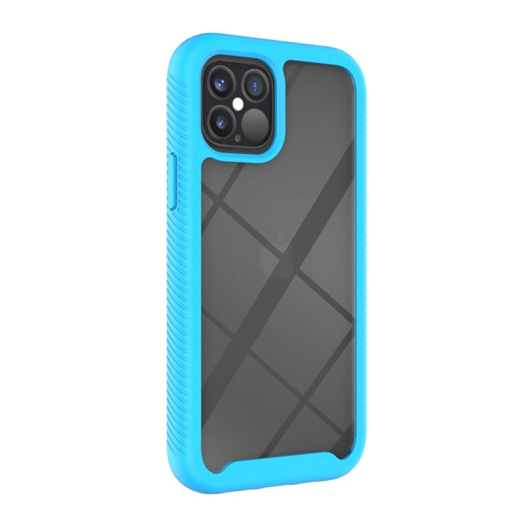 For iPhone 12 / 12 Pro Starry Sky Solid Color Series Shockproof PC + TPU Protective Case