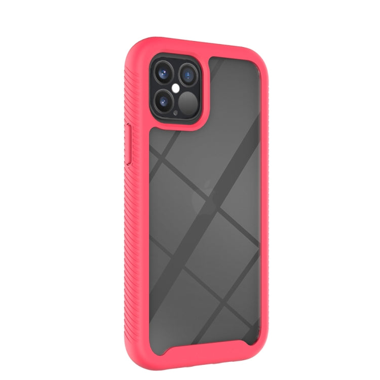 For iPhone 12 / 12 Pro Starry Sky Solid Color Series Shockproof PC + TPU Protective Case