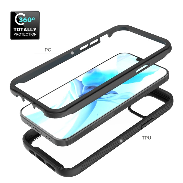 For iPhone 12 / 12 Pro Starry Sky Solid Color Series Shockproof PC + TPU Protective Case