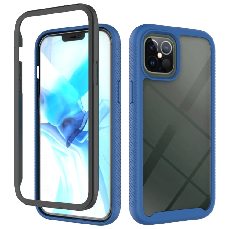 For iPhone 12 Pro Max Starry Sky Solid Color Series Shockproof PC + TPU Protective Case