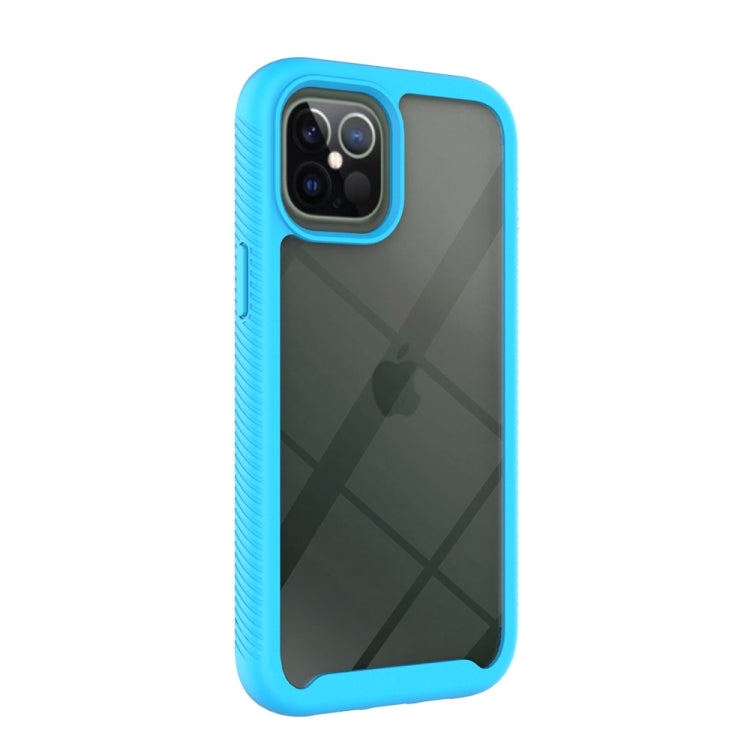 For iPhone 12 Pro Max Starry Sky Solid Color Series Shockproof PC + TPU Protective Case