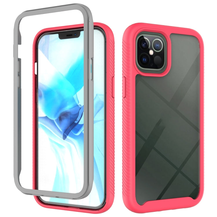 For iPhone 12 Pro Max Starry Sky Solid Color Series Shockproof PC + TPU Protective Case