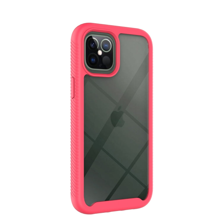 For iPhone 12 Pro Max Starry Sky Solid Color Series Shockproof PC + TPU Protective Case