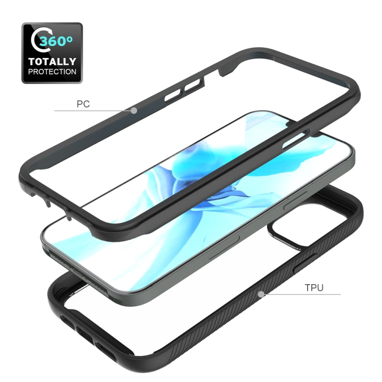 For iPhone 12 Pro Max Starry Sky Solid Color Series Shockproof PC + TPU Protective Case