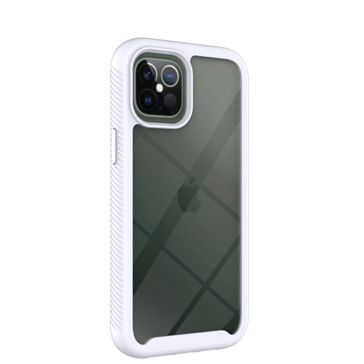 For iPhone 12 Pro Max Starry Sky Solid Color Series Shockproof PC + TPU Protective Case
