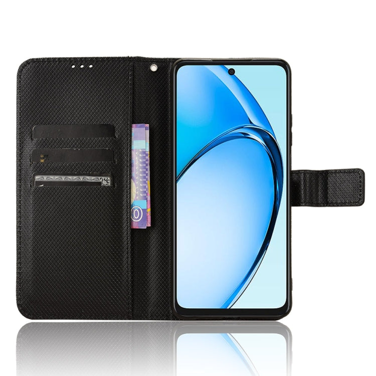 For OPPO A60 4G Diamond Texture Leather Phone Case