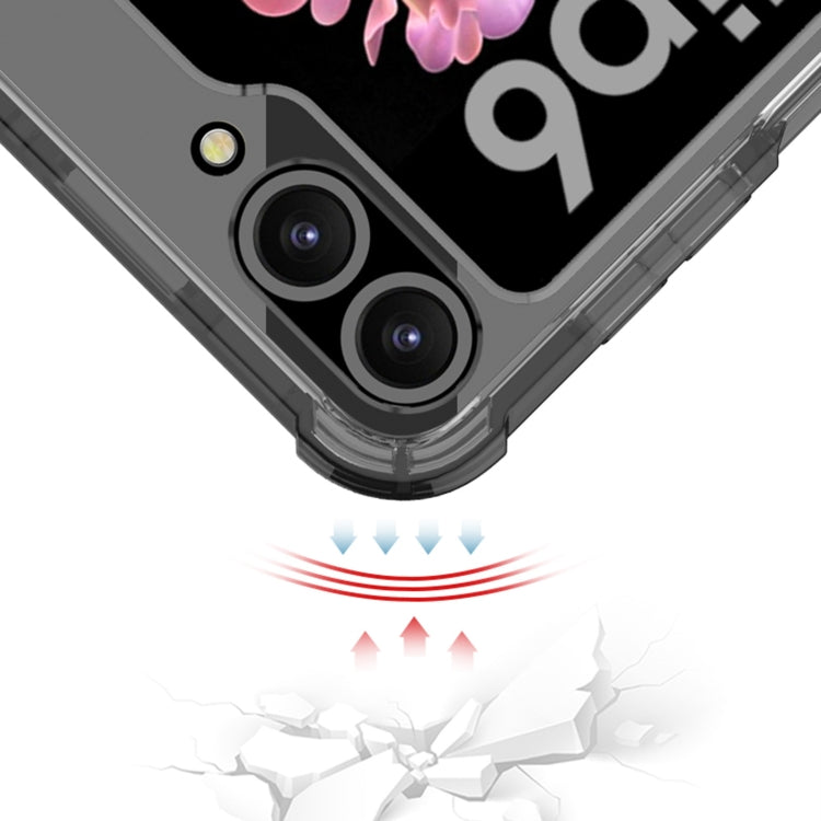 For Samsung Galaxy Z Flip6 / Flip7 FE GKK Airbag Full Coverage Phone Case with Tempered Film