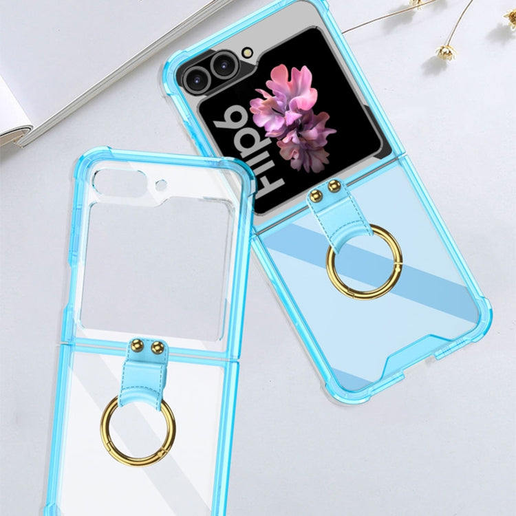 For Samsung Galaxy Z Flip6 / Flip7 FE GKK Airbag Ring Full Coverage Phone Case