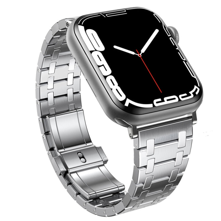 For Apple Watch Series 4 44mm Modified Oak AP Titanium Alloy Watch Band