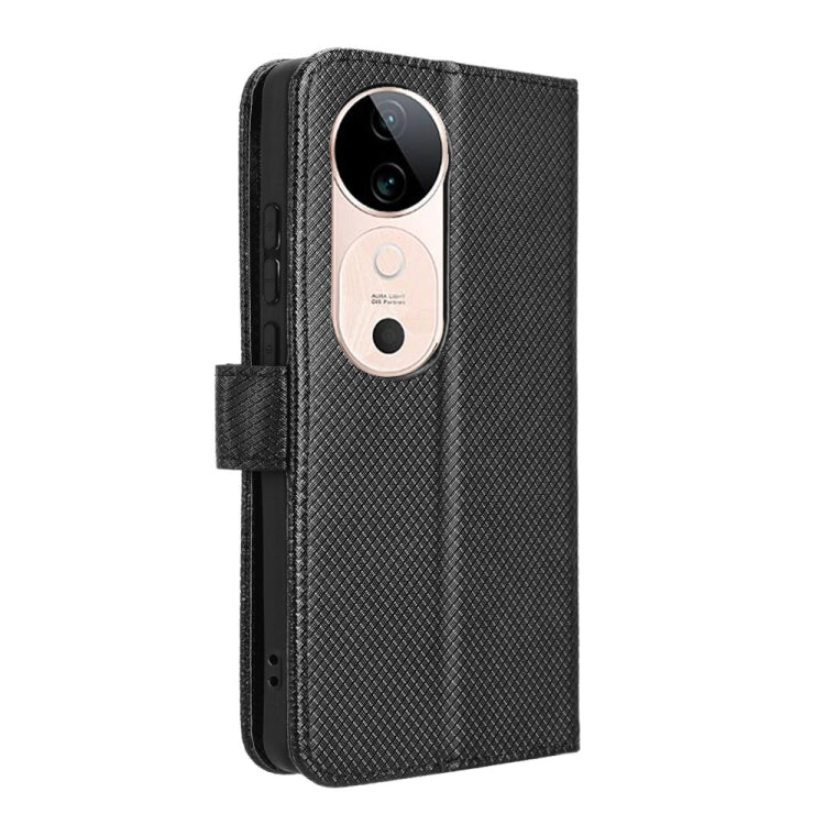 For vivo S19 5G Diamond Texture Leather Phone Case