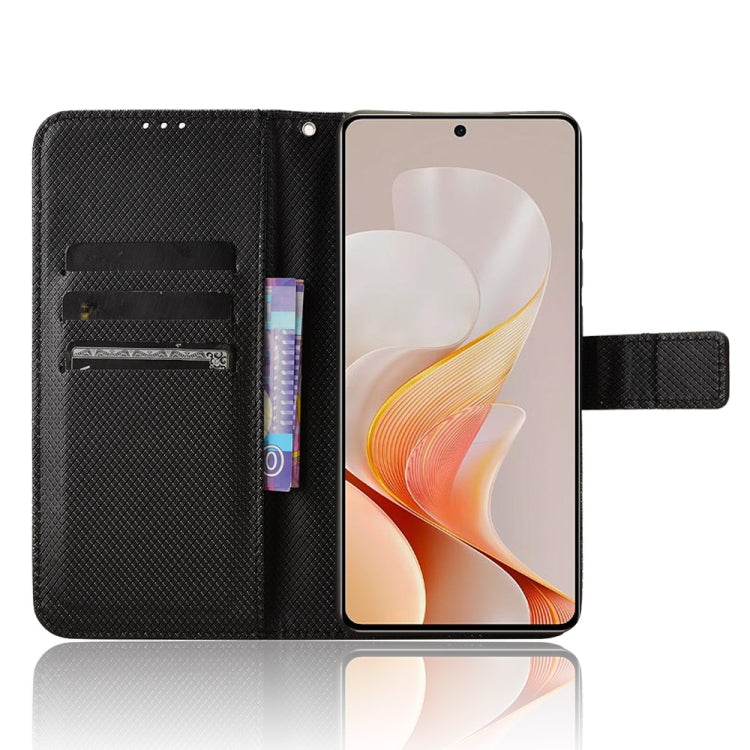 For vivo S19 5G Diamond Texture Leather Phone Case