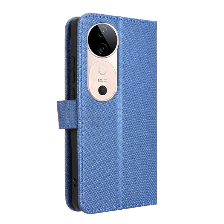 For vivo S19 5G Diamond Texture Leather Phone Case
