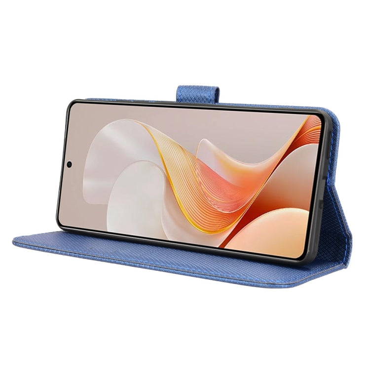For vivo S19 5G Diamond Texture Leather Phone Case